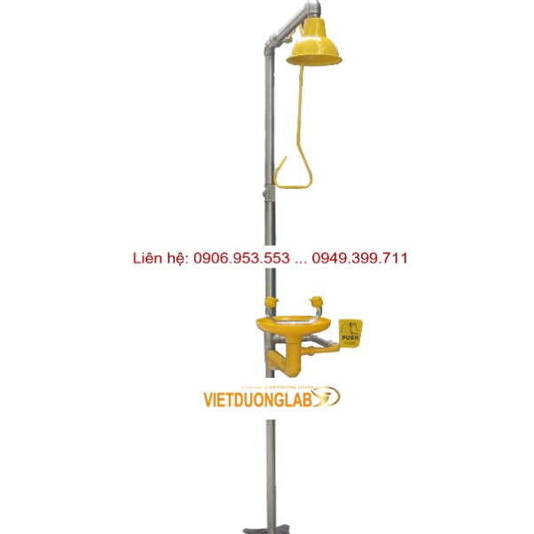 Chuyên tư vấn thiết kế Vòi Sen Khẩn Cấp – Emergency Shower and Eye wash cho phòng thí nghiệm